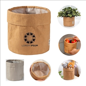 Reusable Kraft Paper Storage Washable Bags